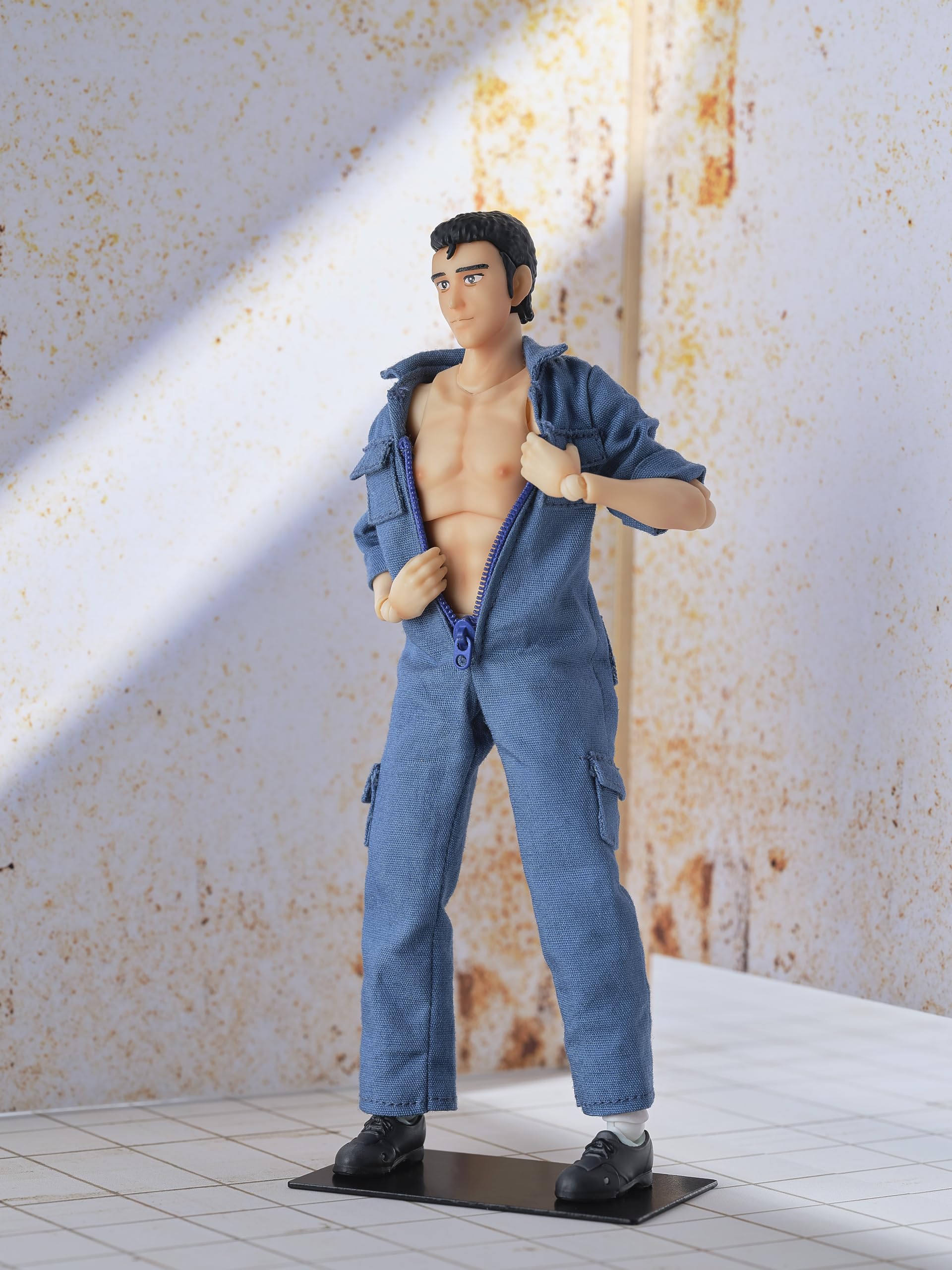 Daiki Kougyou Kuso Miso Technique Abe-San 1/12 Scale Figure Healthy Ver.