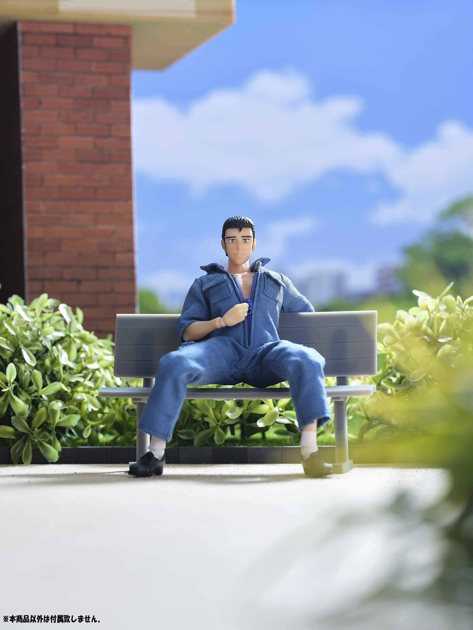 Daiki Kougyou Kuso Miso Technique Abe-San 1/12 Scale Figure Healthy Ver.