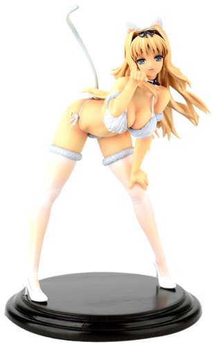 Orcatoys Kusugawa Sasara White Cat PVC Figure Anime Cosplay Pre-Painted