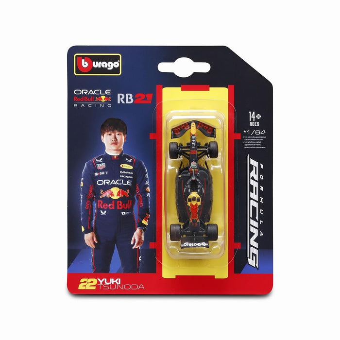 Voiture miniature Kyosho Burago 1/64 Red Bull Racing RB21 2025 Y. Tsunoda