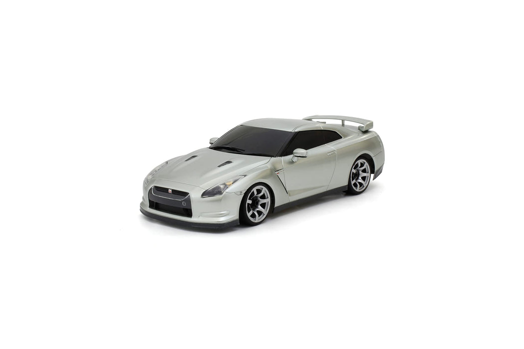 Modèle réduit radiocommandé Kyosho Egg Nissan GT-R R35 argenté à l'échelle 1/28, référence 66608