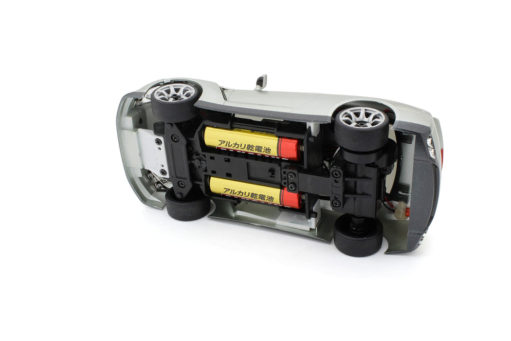 Modèle réduit radiocommandé Kyosho Egg Nissan GT-R R35 argenté à l'échelle 1/28, référence 66608