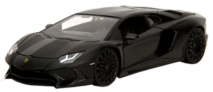 Modèle réduit Kyosho Lamborghini Aventador SV noir à l'échelle 1/24 - Série Fast &amp; Furious