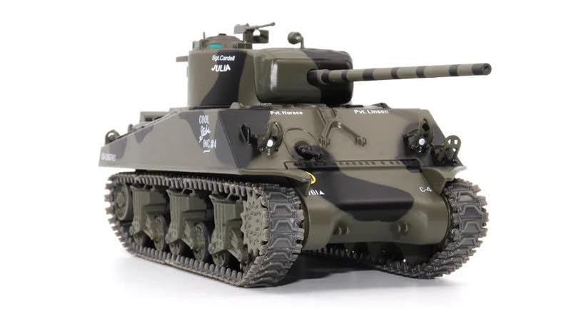 Char Sherman M4A3 Kyosho Militaria 1/43, modèle fini MA4V23195
