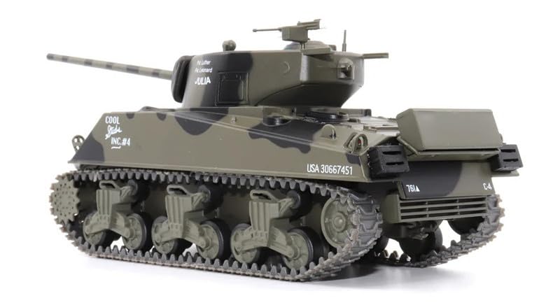 Char Sherman M4A3 Kyosho Militaria 1/43, modèle fini MA4V23195