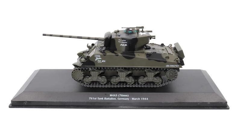 Char Sherman M4A3 Kyosho Militaria 1/43, modèle fini MA4V23195