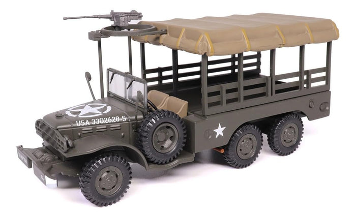 Modèle réduit 1/43 de la Dodge WC63 US Army avec capote en toile de Kyosho, MPC24218