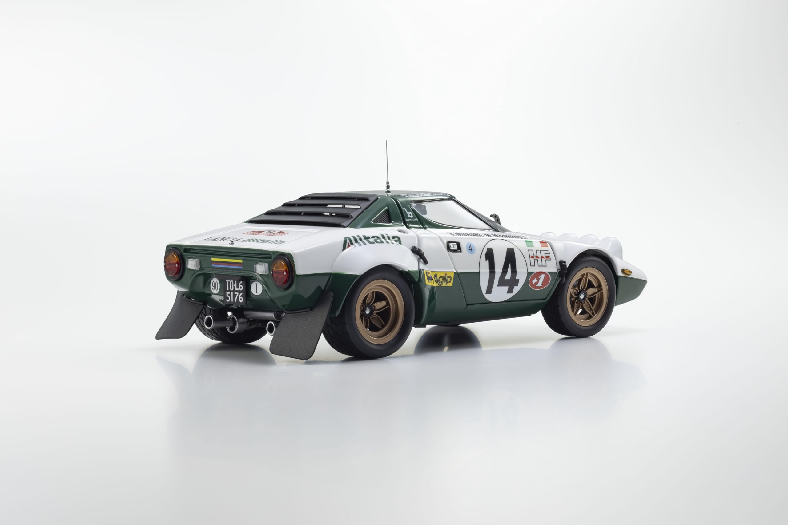 Kyosho 1/18 Scale Lancia Stratos HF Monte Carlo 1975 Winner Model KS08130E