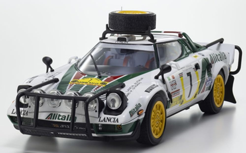 Modèle réduit Kyosho Lancia Stratos HF Safari 1977 à l'échelle 1/18 Ks08130G