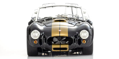 Kyosho 1/18 Scale Shelby Cobra 427SC Black Gold Stripes Model Ks08048Bkg