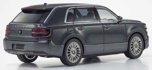 Kyosho 1/43 Scale Toyota Century Gray Model with Mid-Brown Interior Ks03926G