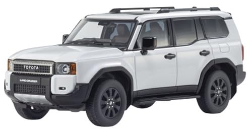 Kyosho 1/43 Toyota Land Cruiser 250 ZX First Edition White Mica Model
