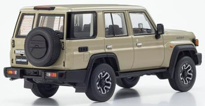 Kyosho 1/43 Scale Toyota Land Cruiser 70 Beige Model Ks03928Be Finished