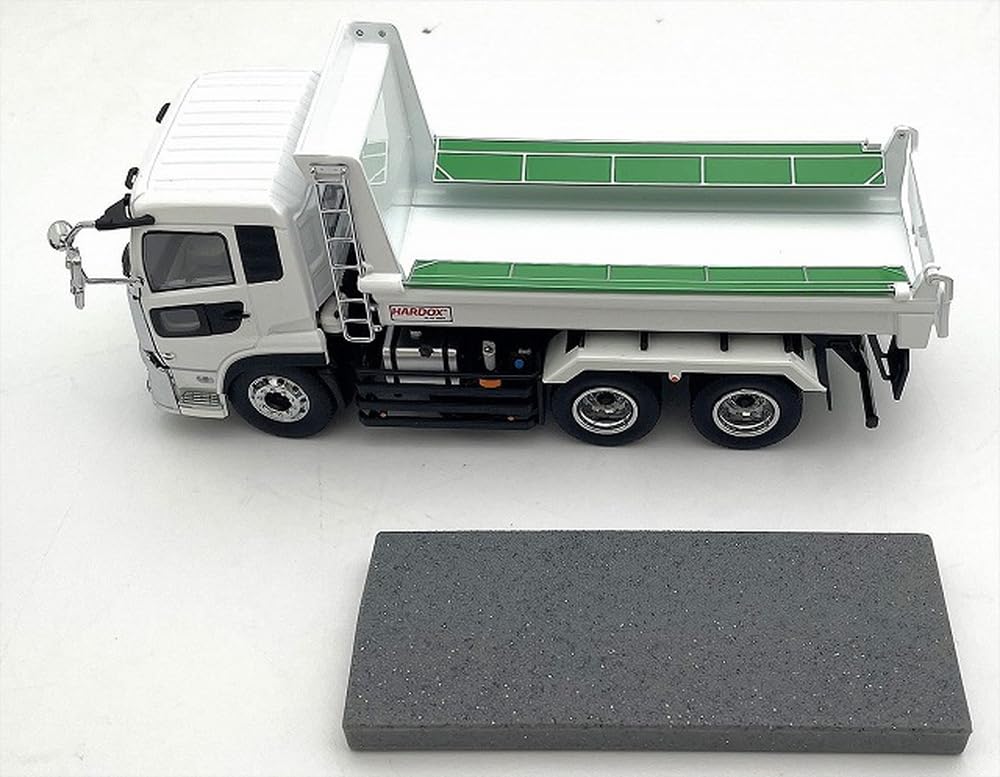 Modèle de camion-benne Kyosho 1/43 Ud Trucks Quon Kyokuto blanc Ks03940W