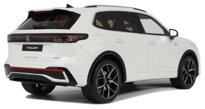 Kyosho Otto 1/18 Volkswagen Tiguan E TSI R-Line 2024 White Diecast Car