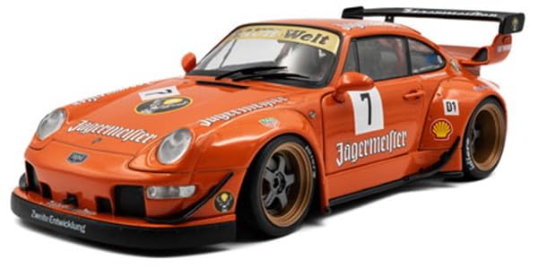 Voiture miniature Kyosho Solido 1/18 RWB Kit 2020 Orange S1808506
