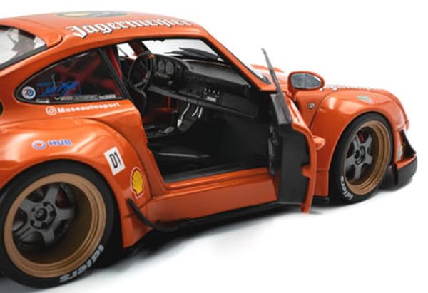 Voiture miniature Kyosho Solido 1/18 RWB Kit 2020 Orange S1808506