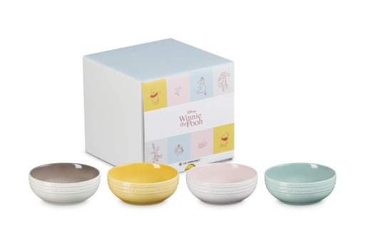 Le Creuset Disney Winnie The Pooh Dish Set 13cm Pack of 4 Official Japan- Japan Figure Store - #1 Bring To You The Best Japanese Goods