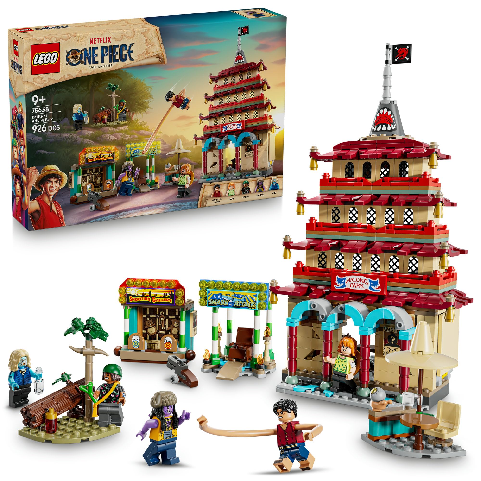 Lego One Piece Arlong Park Battle Set for Kids Ages 9-11 - 75638