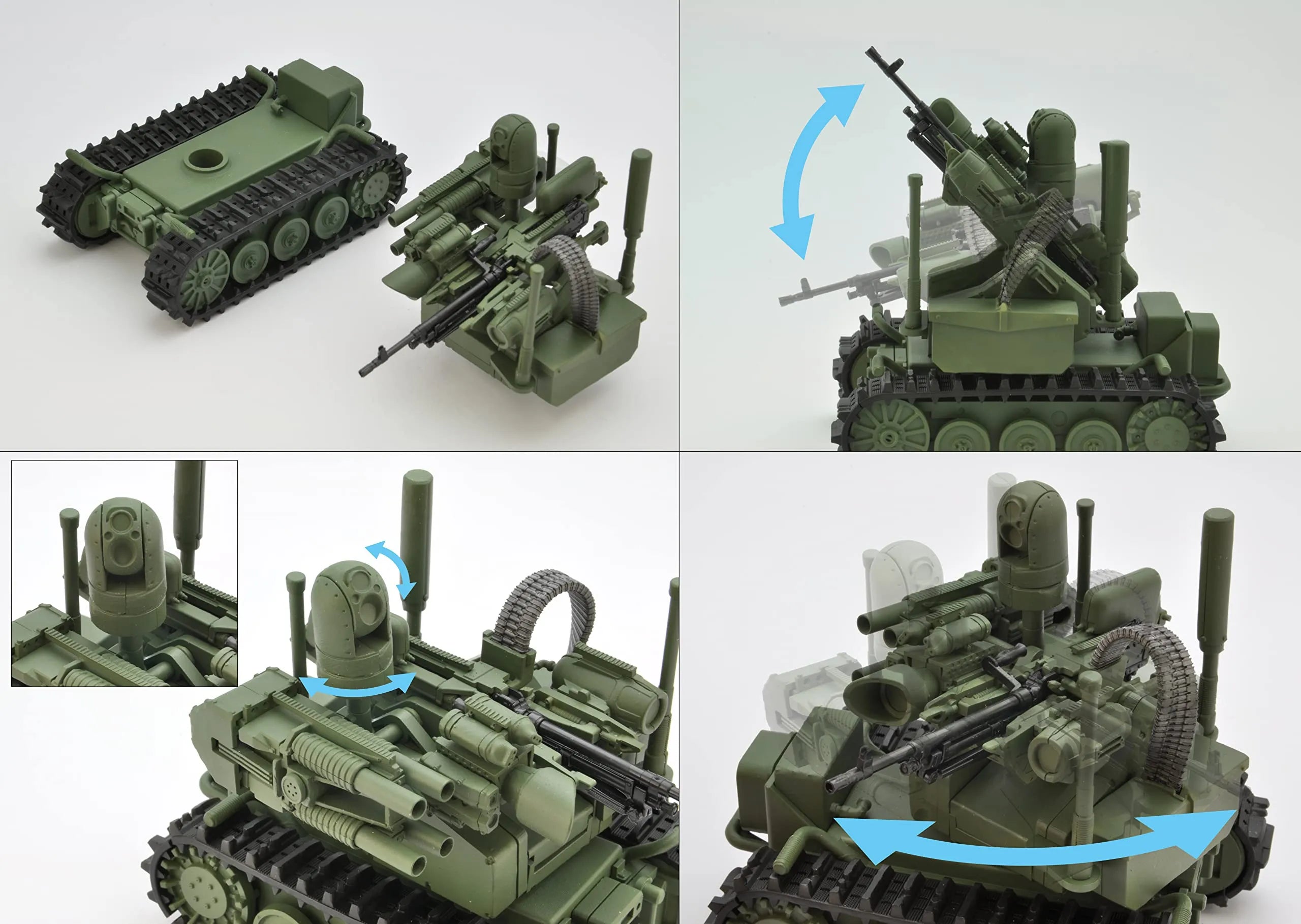 TOMYTEC Military Series 1/12 Little Armory Armed Ugv System Plastic Model- Japan Figure Store - #1 Bring To You The Best Japanese Goods