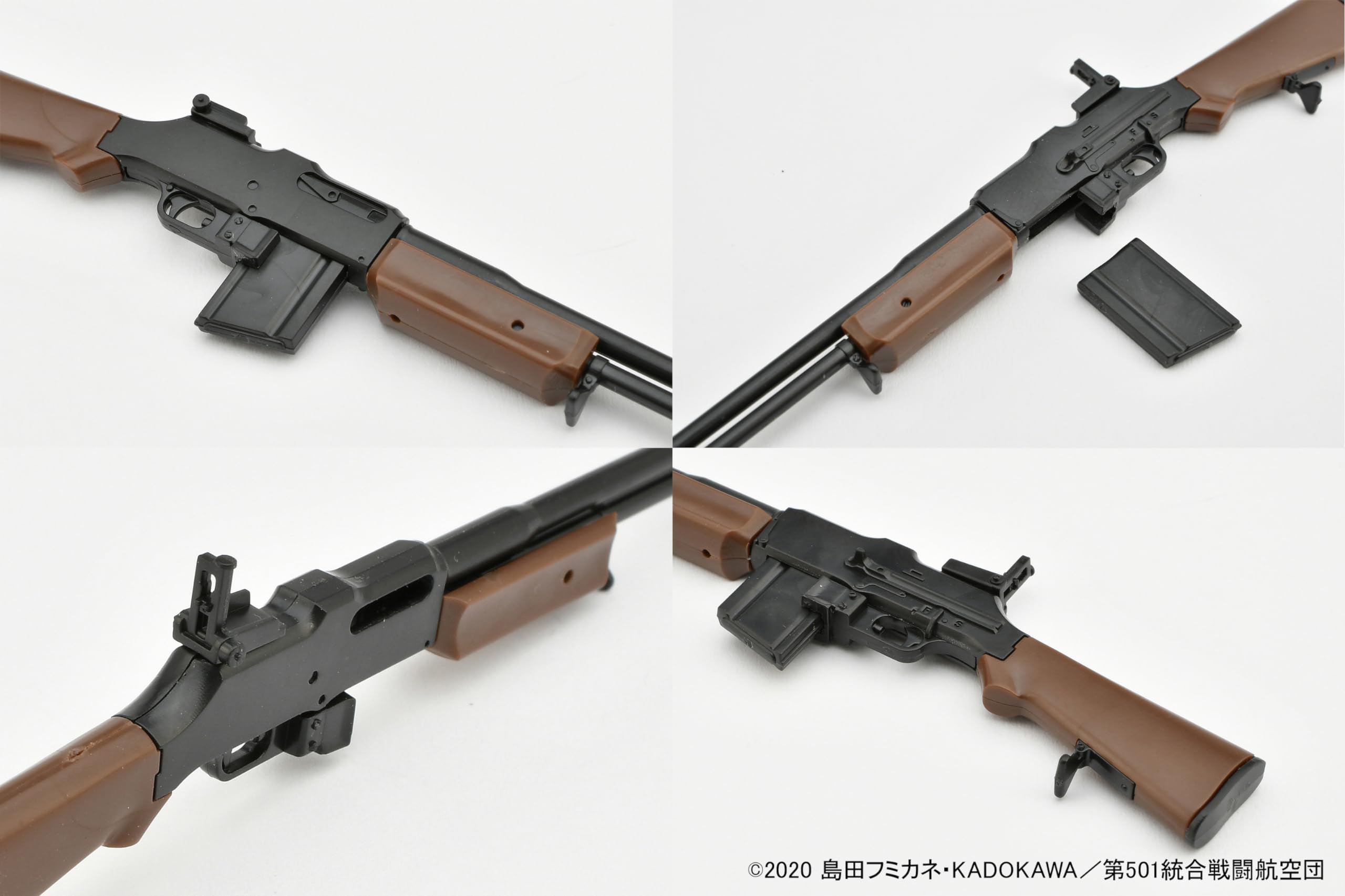 Tomytec Little Armory Strike Witches Road to Berlin M1918BAR Plastic Model- Japan Figure Store - #1 Bring To You The Best Japanese Goods