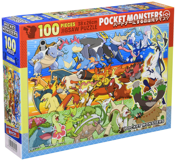 BEVERLY 100-030 Jigsaw Puzzle Pokemon Which Type Will You Make Your Partner? 100 L-Pieces- Japan Figure Store - #1 Bring To You The Best Japanese Goods