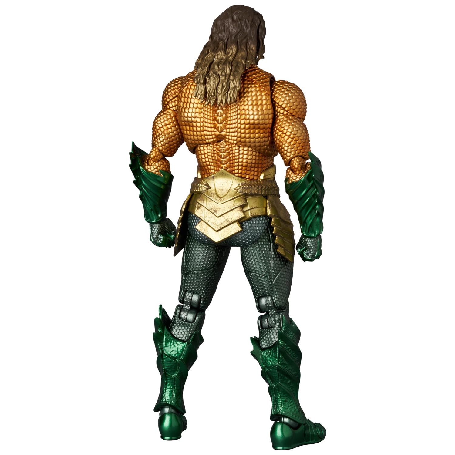 Medicom Toy Mafex Aquaman Lost Kingdom Gold Green Suit Action Figure- Japan Figure Store - #1 Bring To You The Best Japanese Goods