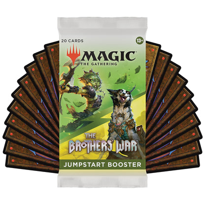 Magic: The Gathering Brothers' War Jumpstart Booster Box 18 Packs - English version
