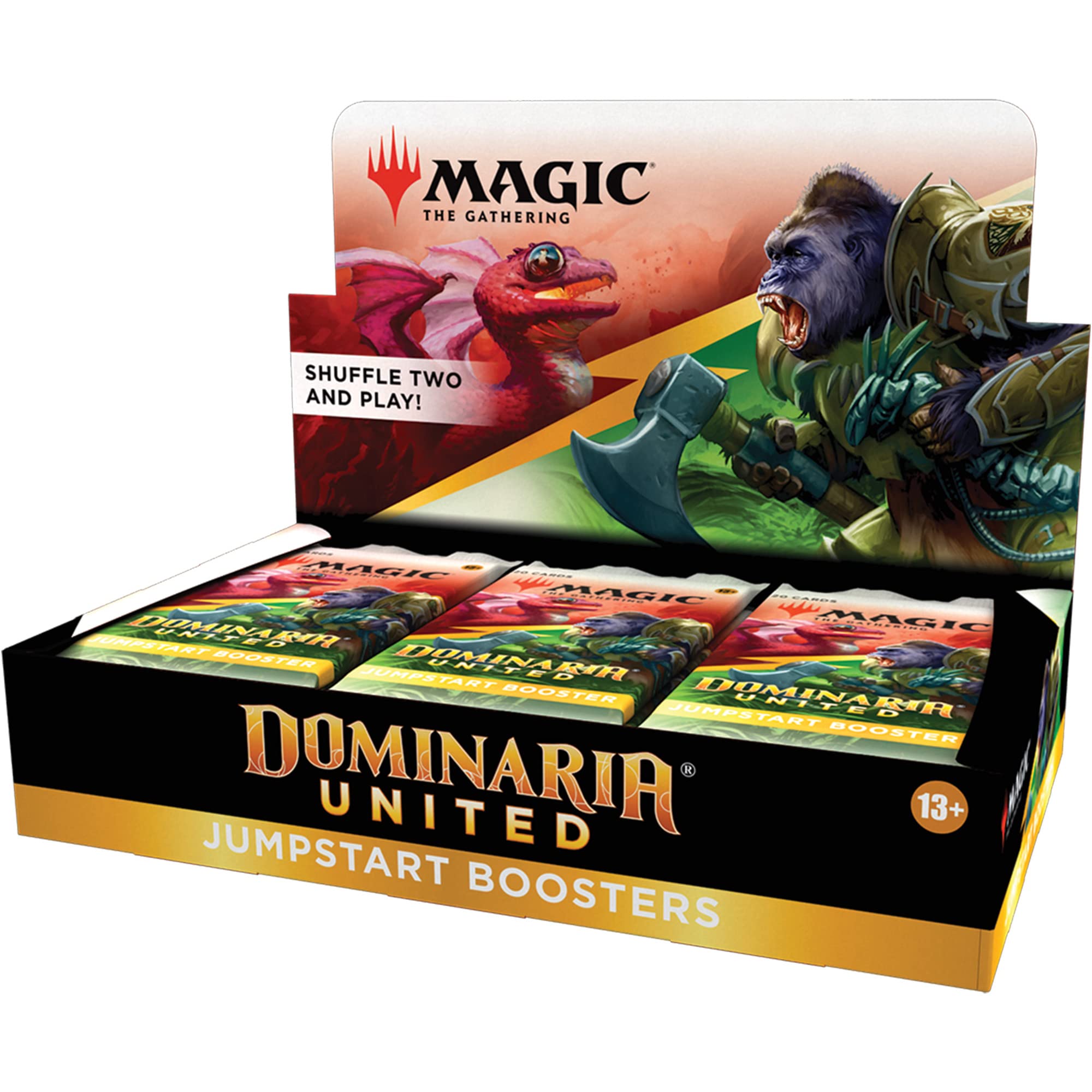 Wizards Of The Coast MTG Dominaria Solidarity Jump Start Booster Box 18 Packs - English version