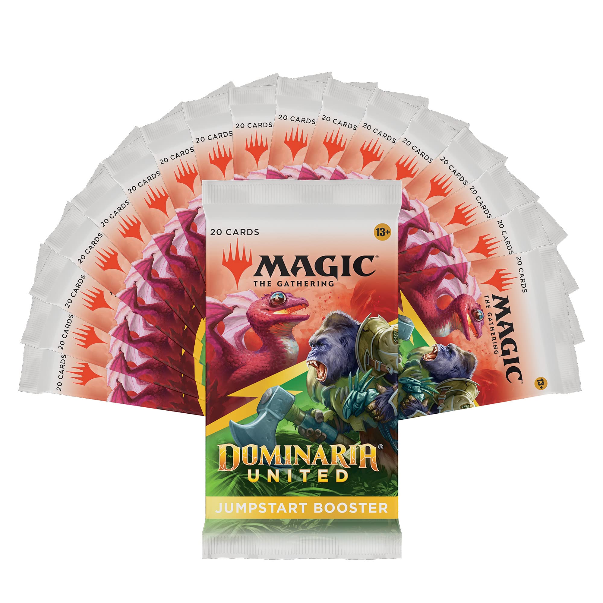Wizards Of The Coast MTG Dominaria Solidarity Jump Start Booster Box 18 Packs - English version