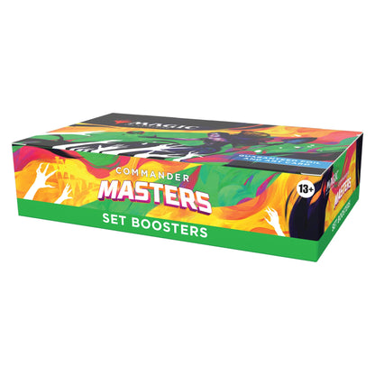 Magic: The Gathering Commander Masters Set Booster 24 Packs - English Version