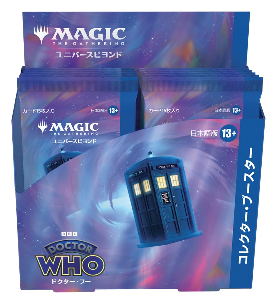 Wizards Of The Coast Magic The Gathering Universes Beyond Doctor Who Japanese Booster- Japan Figure Store - #1 Bring To You The Best Japanese Goods