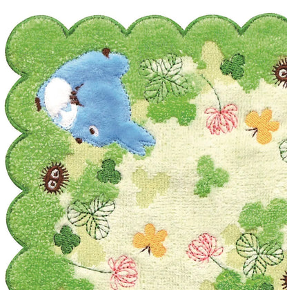 MARUSHIN Studio Ghibli Hand Towel My Neighbor Totoro 'Four Leaf Clover'- Japan Figure Store - #1 Bring To You The Best Japanese Goods