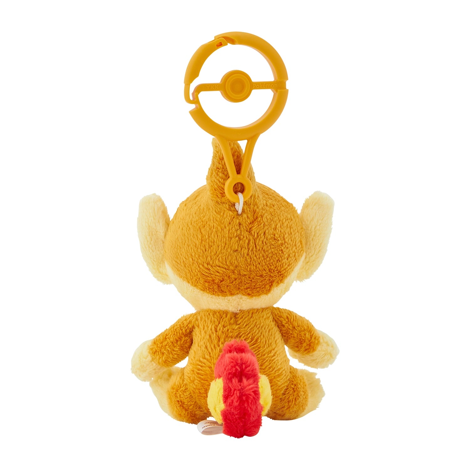 Pokemon Center Mascot with Carabiner - Chimchar Plush Keychain Clip- Japan Figure Store - #1 Bring To You The Best Japanese Goods