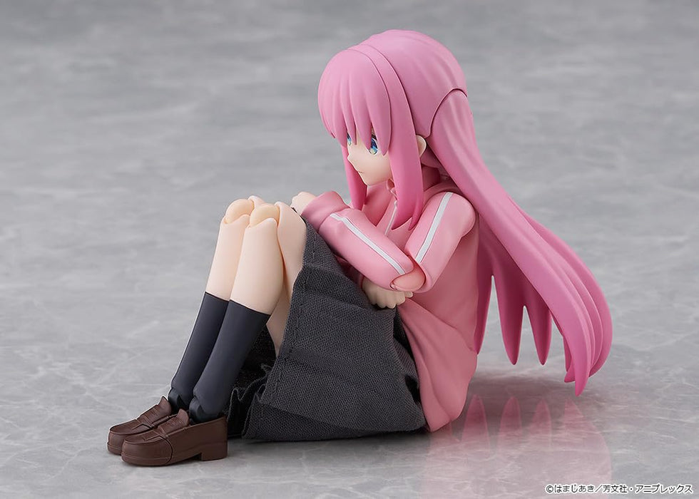 Figurine non à l'échelle Figma Goto Hitori de Max Factory, tirée de l'anime Bocchi The Rock.