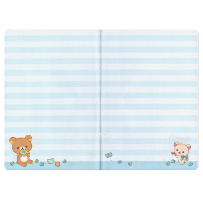 San-X Rilakkuma Pocket Schedule Collection Wide Notebook Thread-Bound Me67109- Japan Figure Store - #1 Bring To You The Best Japanese Goods