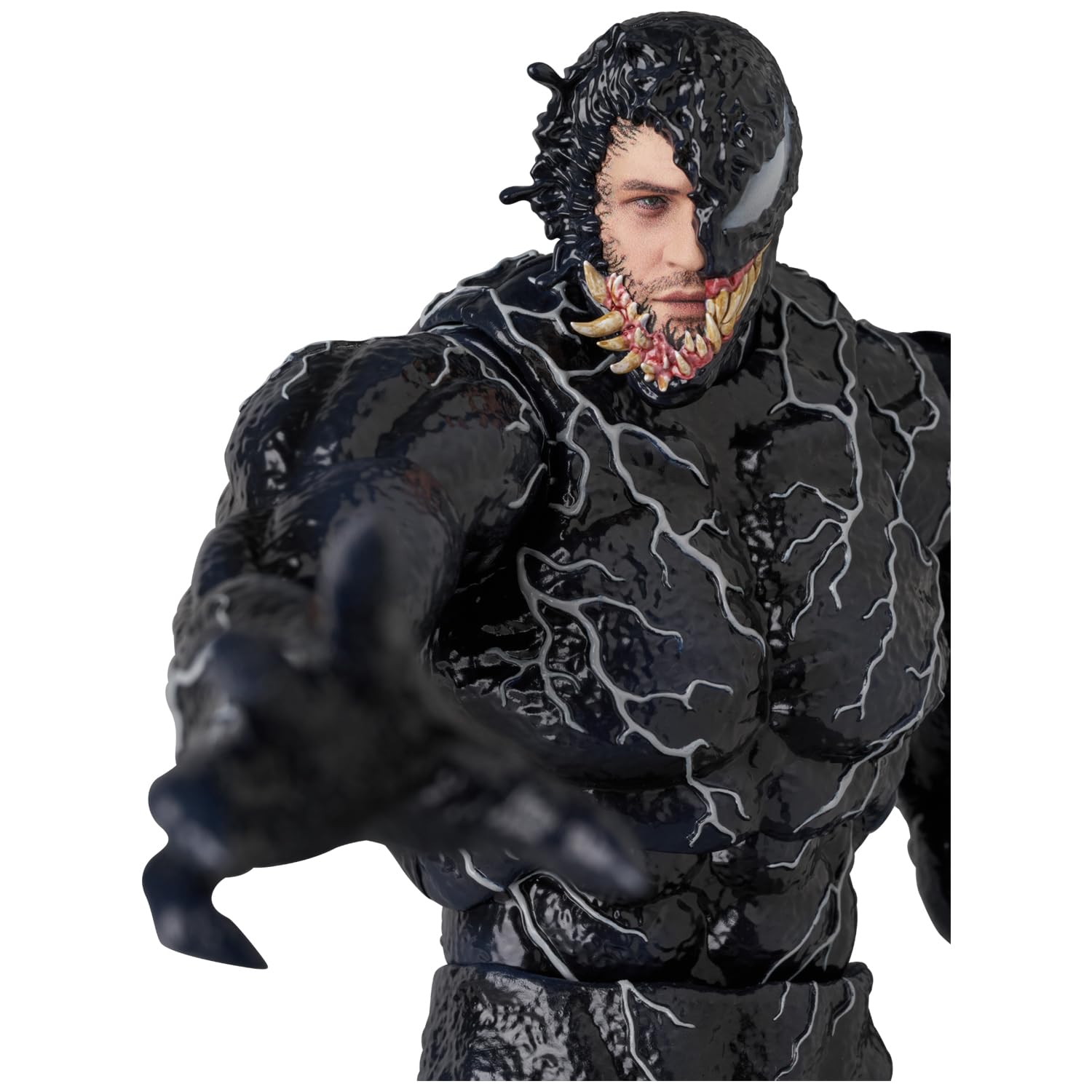 Medicom Toy Mafex No. 282 Venom Action Figure 205mm Tall Pre-Painted
