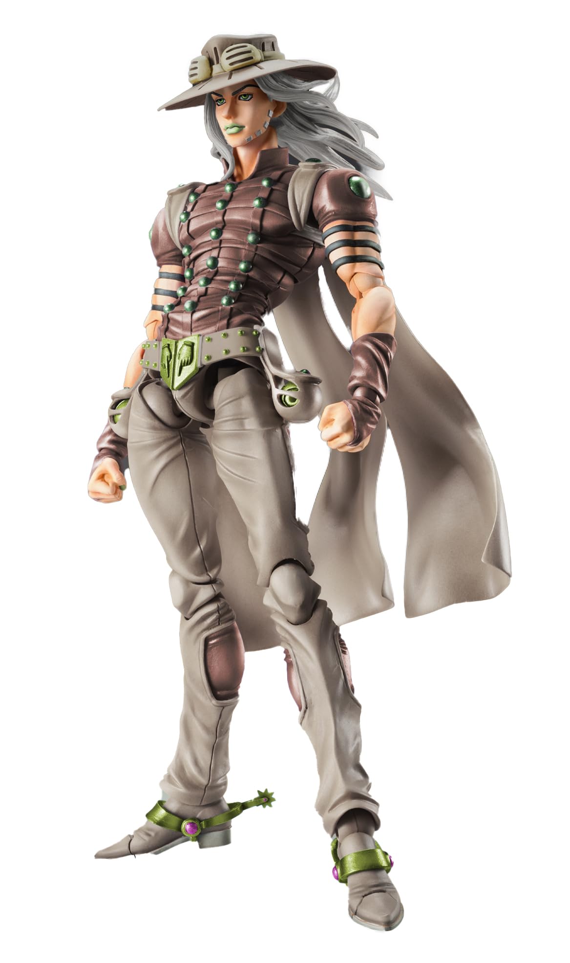 Medicos Entertainment JoJo's Part 7 Gyro Zeppeli Action Figure 155mm PVC ABS
