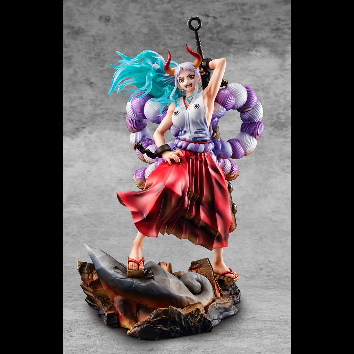 Megahouse One Piece Wa-Max Yamato Pirate Portrait Collectible Statue