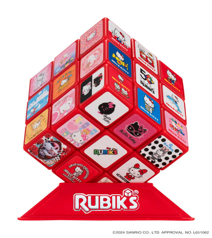 Megahouse Hello Kitty 50th Anniversary Rubiks Cube Japan Official Edition- Japan Figure Store - #1 Bring To You The Best Japanese Goods