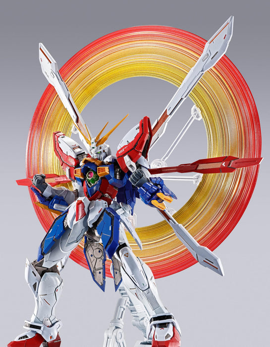 Tamashii Nations Metal Build God Gundam & God Gundam II 180mm Die-Cast Figures
