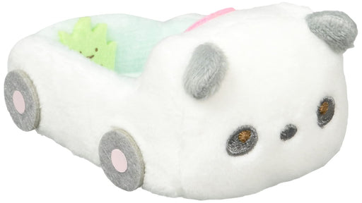 San-X Sumikkogurashi Sumikko Animal Park Hand-Held Plush Toy Panda Car- Japan Figure Store - #1 Bring To You The Best Japanese Goods