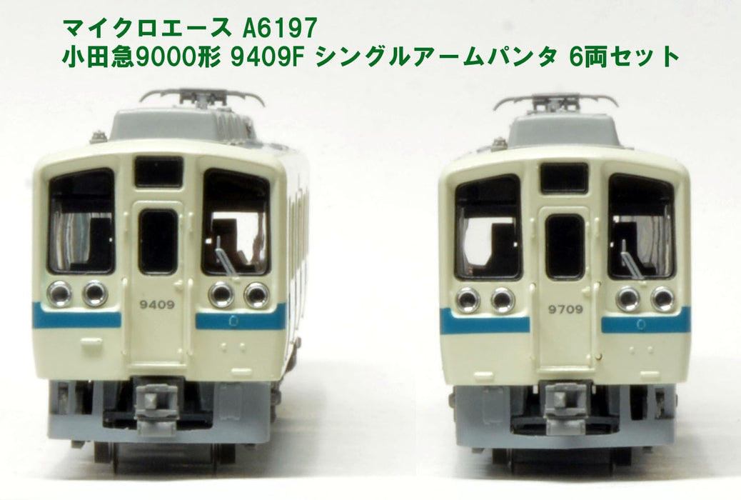 Micro Ace N Gauge Odakyu 9000 Series 6 Car Set A6197 Single Arm Pantograph- Japan Figure Store - #1 Bring To You The Best Japanese Goods