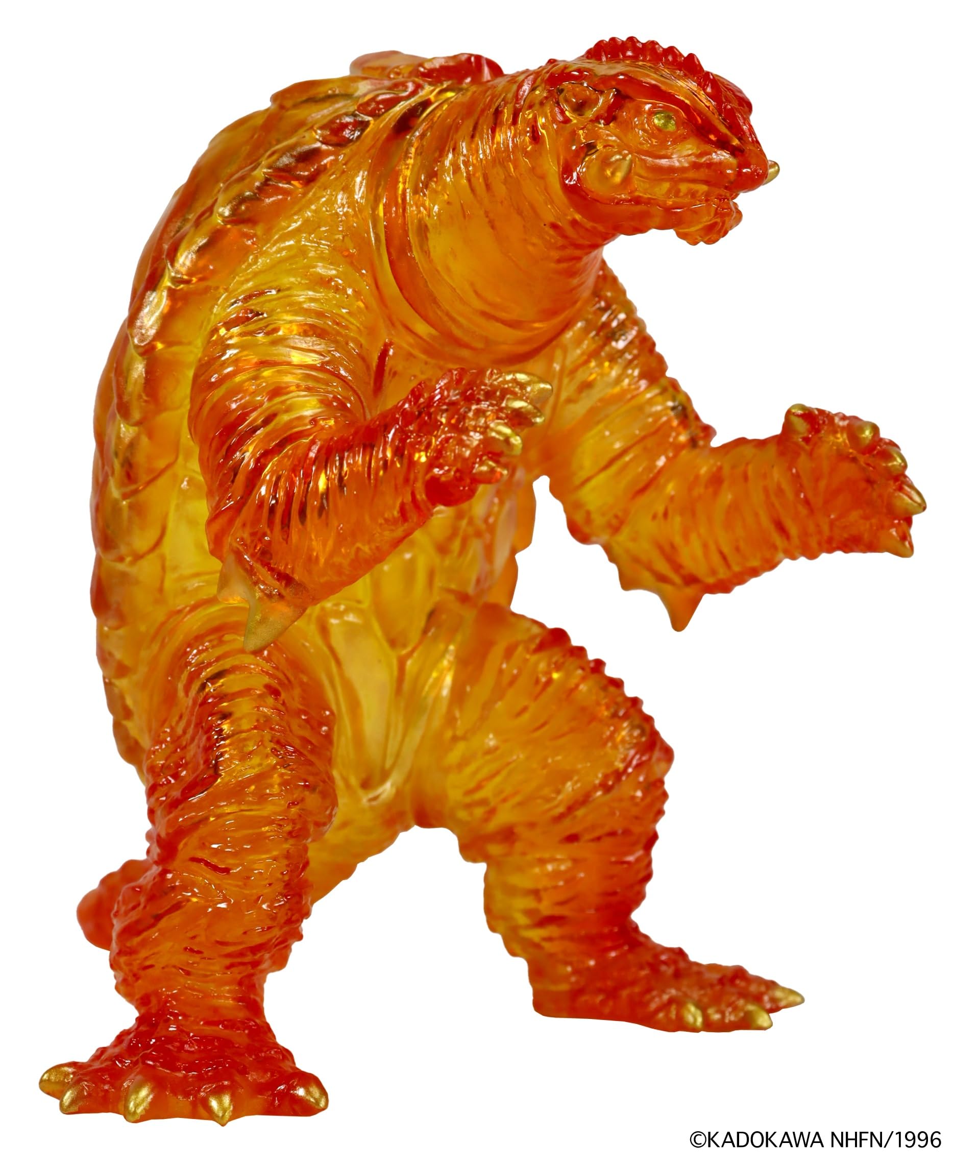 Ccp Middle Size Series Gamera 1996 Ultimate Plasma Clear Soft Vinyl Figure- Japan Figure Store - #1 Bring To You The Best Japanese Goods