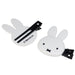 Shobido Miffy Die Cut Bangs Clip with Round Ears Hair Accessory- Japan Figure Store - #1 Bring To You The Best Japanese Goods