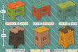 Toys Cabin Portable Miniature Folding Stool for Compact Seating Solutions- Japan Figure Store - #1 Bring To You The Best Japanese Goods