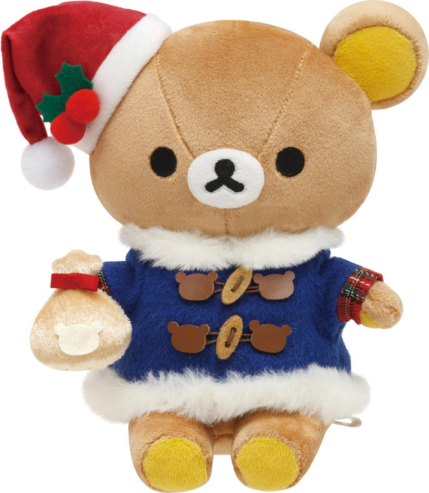 San-X Rilakkuma Christmas Plush Toy Mo27601 - Festive and Cuddly- Japan Figure Store - #1 Bring To You The Best Japanese Goods
