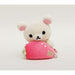 San-X Rilakkuma Strawberry Bead Cushion Mo33901 - Soft and Comfy Pillow- Japan Figure Store - #1 Bring To You The Best Japanese Goods