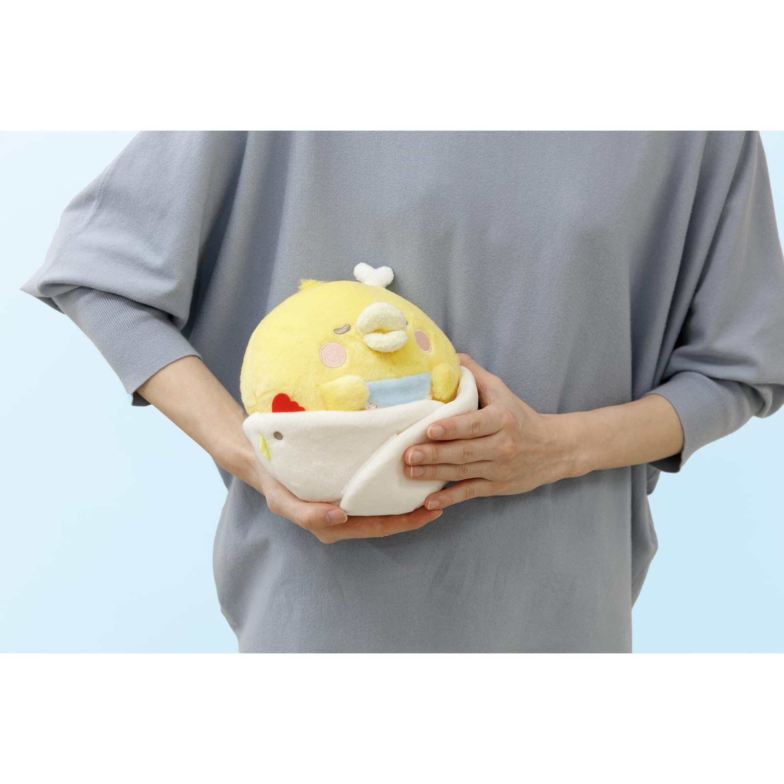 San-X Chikip Dancers Baby Chikip Bone Chukin Toddler Plush Toy- Japan Figure Store - #1 Bring To You The Best Japanese Goods