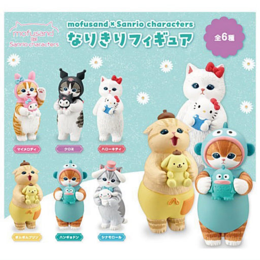 Kitan Club Mofusand Sanrio Character Narikiri Figure Set Capsule Toy Japan- Japan Figure Store - #1 Bring To You The Best Japanese Goods